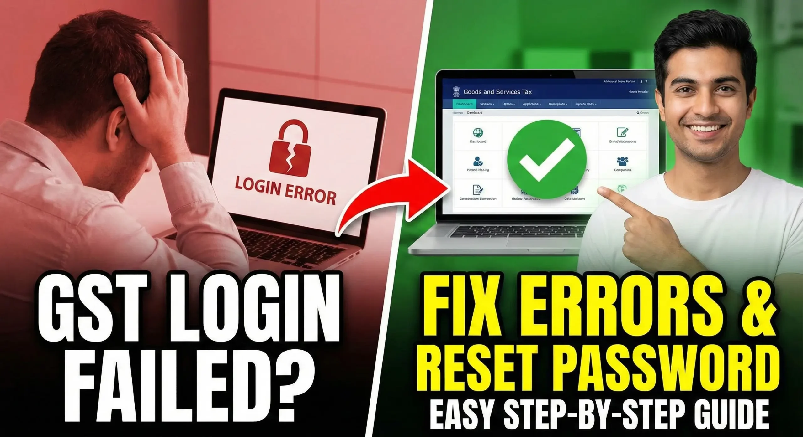 GST Login Process Step-by-Step Guide for Easy Access