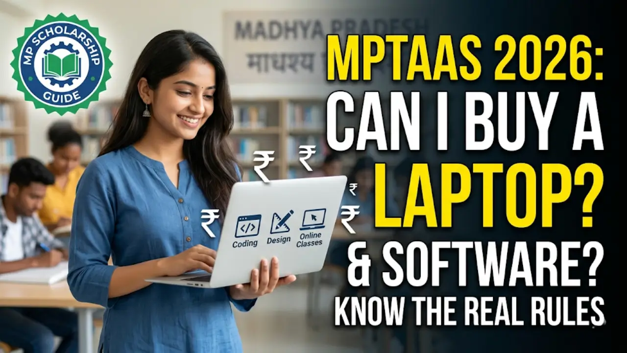 Can MPTAAS Scholarship Money Be Used to Buy a Laptop or Software in 2026?