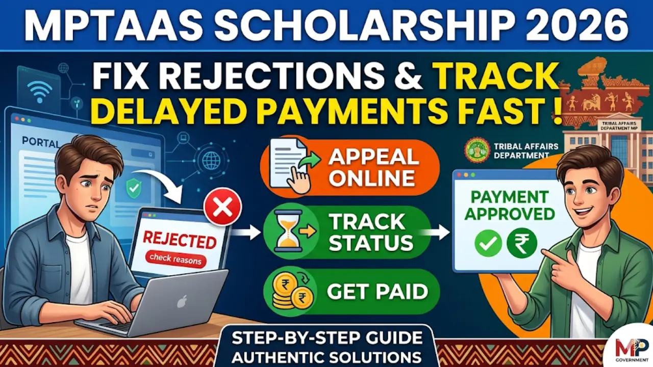MPTAAS Scholarship Appeal 2026 Fix Rejections & Track Delayed Payments Fast